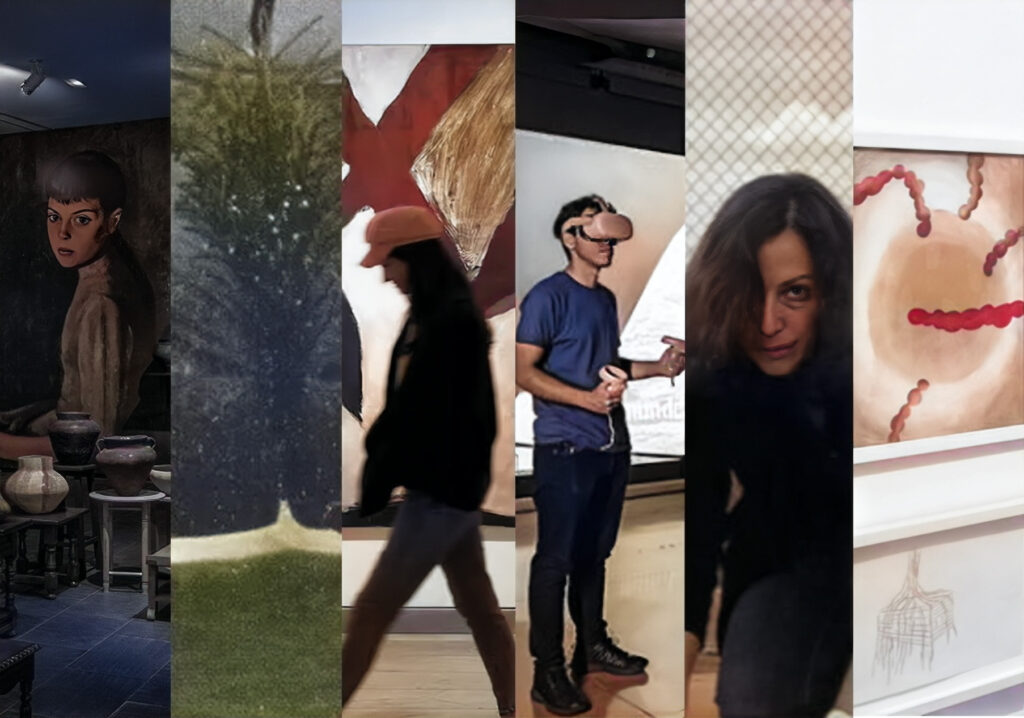 collage de fotos de curadores