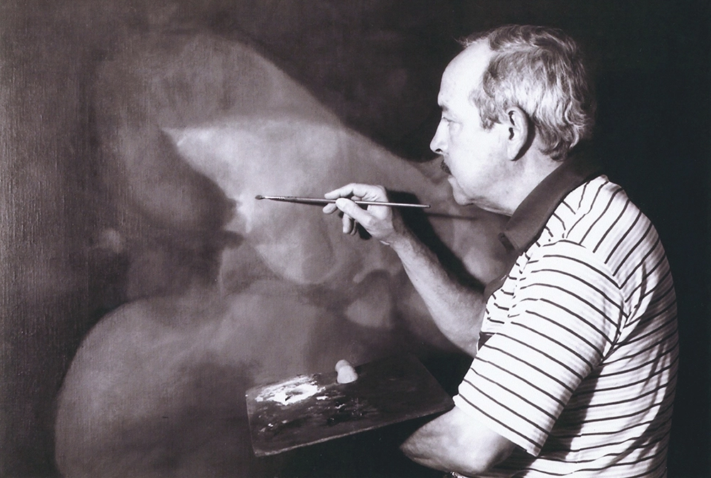 Rafael Soriano en su estudio