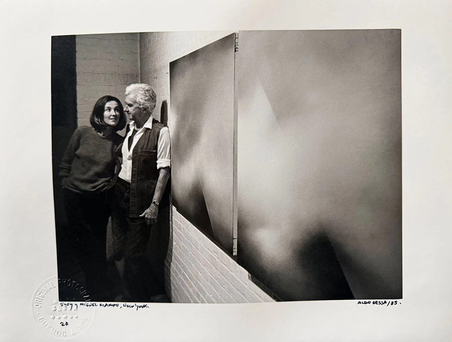 Susy Withrington con Miguel Ocampo, vistos por Aldo Sessa