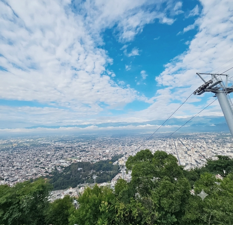 vista panorámica de una ciudad