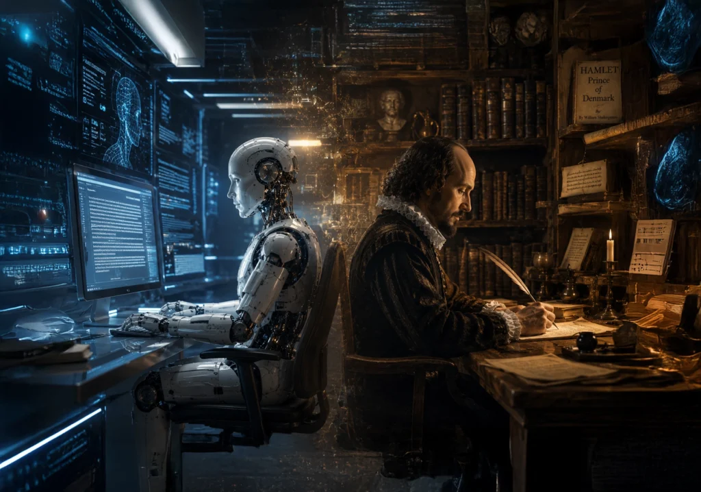 Talento humano vs. generación de inteligencia artificial en literatura