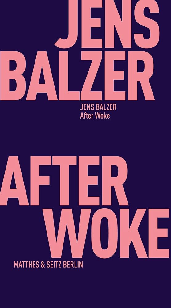 Portada original del libro Afer Woke de Jens Blazer